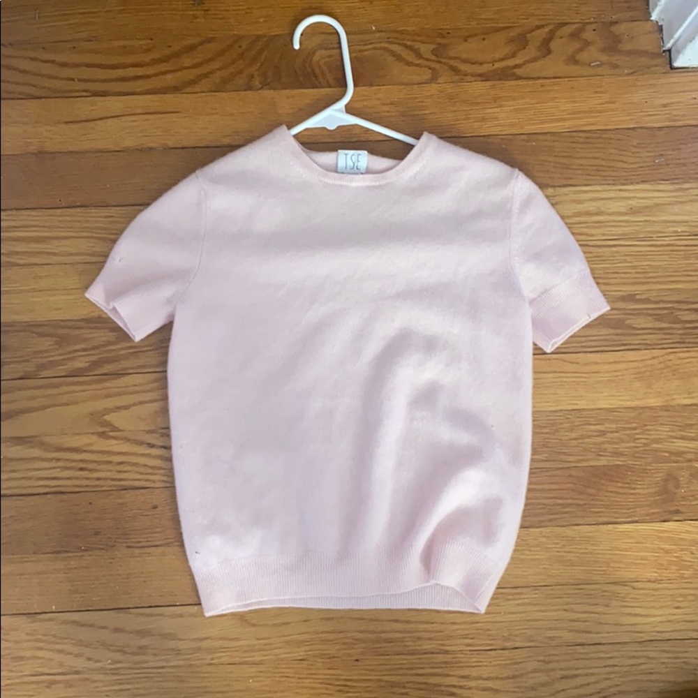 NOWT TSE CASHMERE Short Sleeve Top